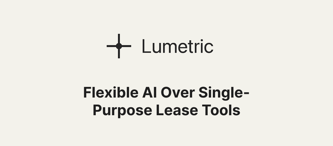 Why CRE Teams Are Choosing Flexible AI Over Single-Purpose Lease Tools